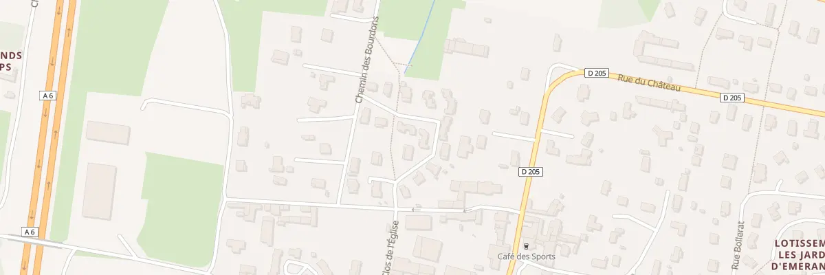 Plan du 85 Rue de la Source à Senozan