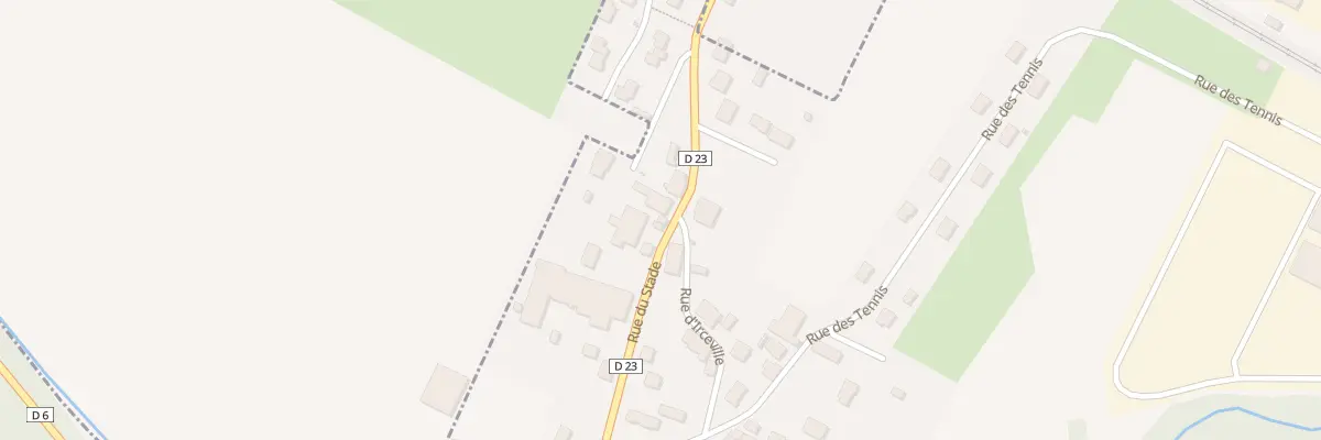 Plan du 20 Rue du Stade à Maranville