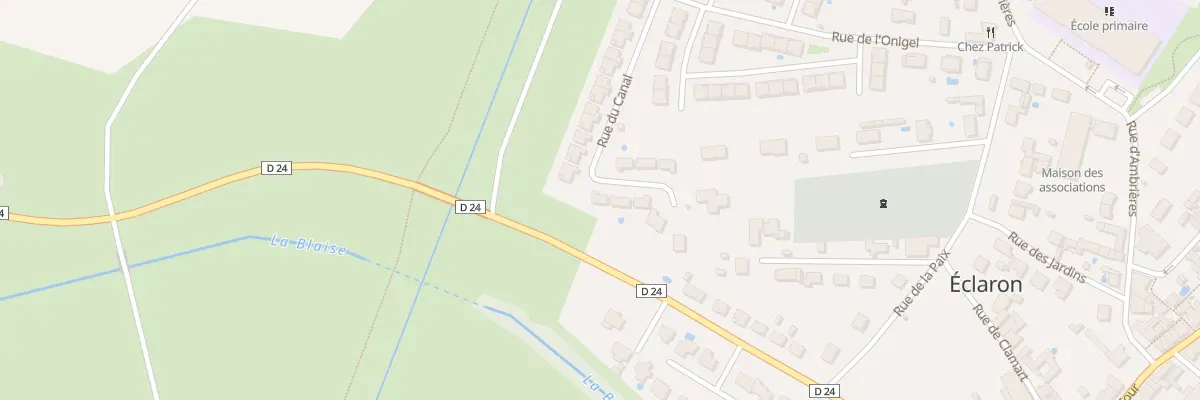 Plan du 35 Rue du Canal à Éclaron-Braucourt-Sainte-Livière