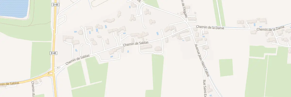 Plan du 6183 Pouet à Camaret-sur-Aigues