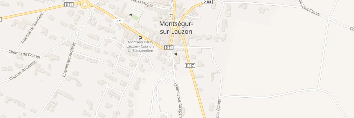 Plan du 79 Che Carriero Eugeni Martin à Montségur-sur-Lauzon
