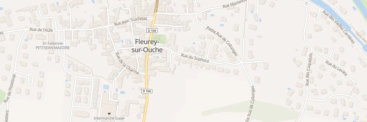 Plan du 4 Rue du Sophora à Fleurey-sur-Ouche