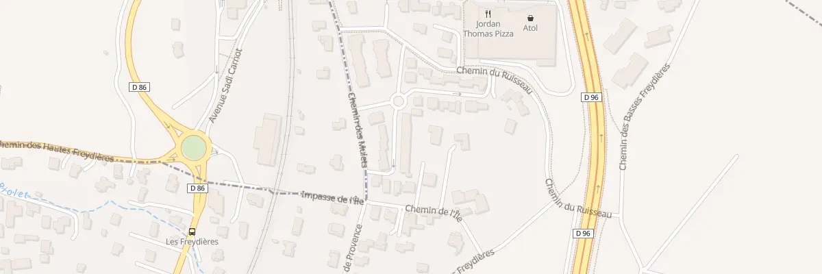 Plan du 17 Rue du Four à Chaux à Soyons