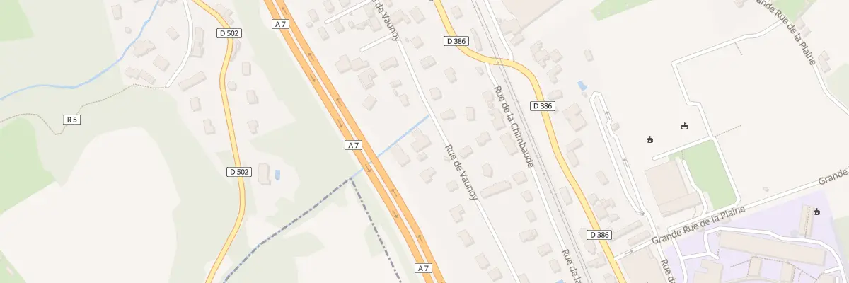 Plan du 503 Rue de Vaunoy à Saint-Romain-en-Gal