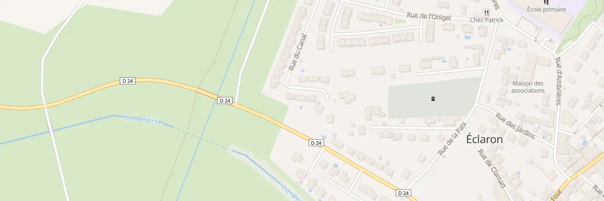 Plan du 37 Rue du Canal à Éclaron-Braucourt-Sainte-Livière