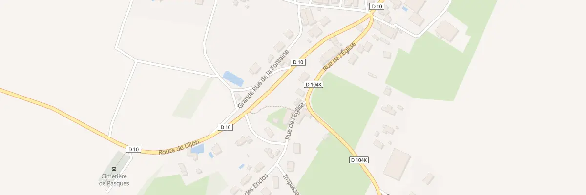 Plan du 14 Rue de l’Eglise à Pasques