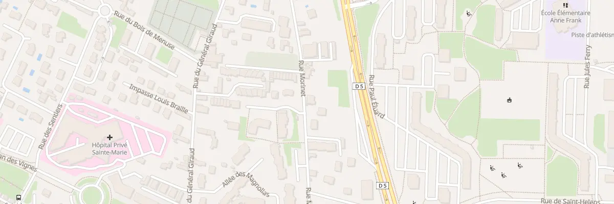 Plan du 110 Rue Morinet à Chalon-sur-Saône