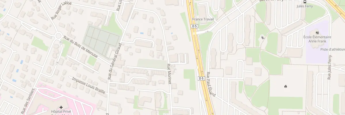 Plan du 116 Rue Morinet à Chalon-sur-Saône