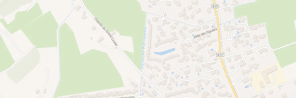 Plan du 273 All des Tamaris à Sorgues