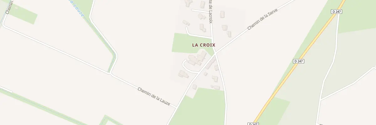 Plan du 1025 Che de Chambaude à Livron-sur-Drôme