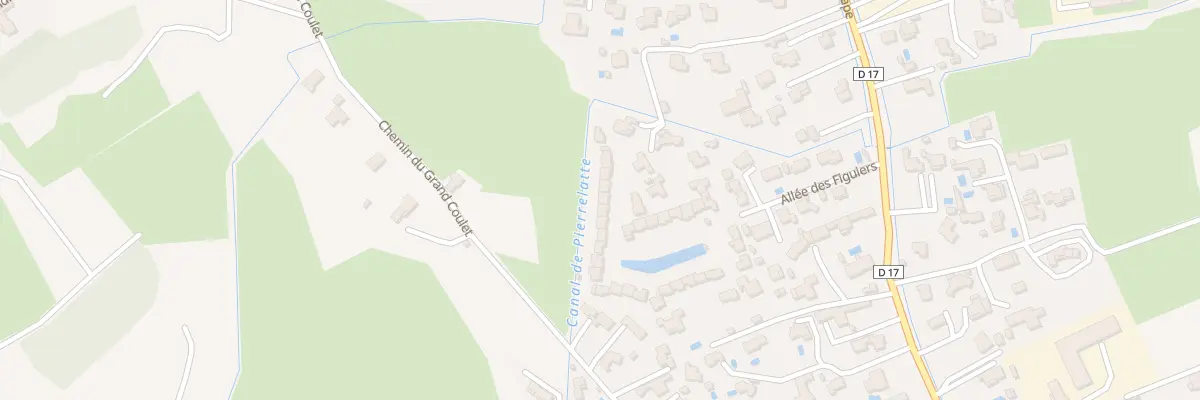Plan du 315 All des Tamaris à Sorgues