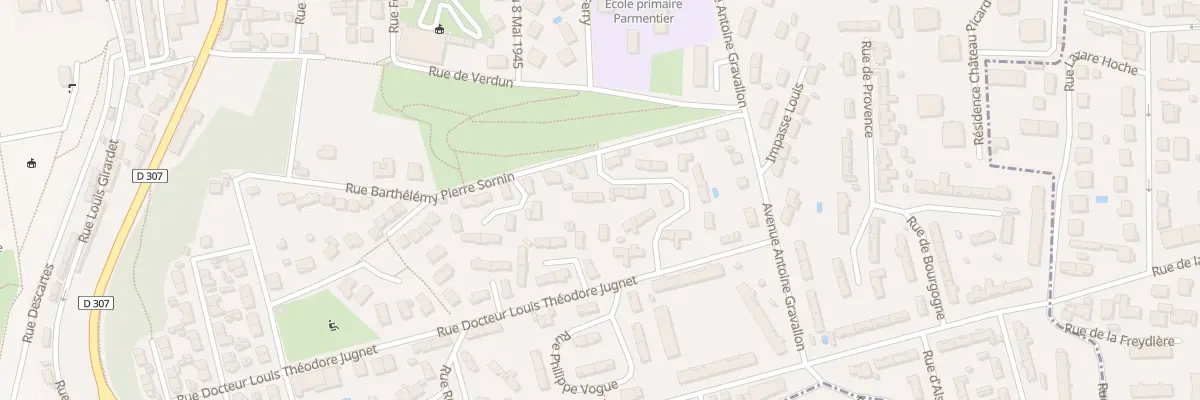 Plan du 4 Rue Lavoisier à Saint-Fons