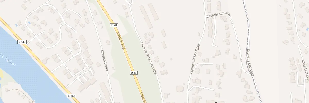 Plan du 14 Che de la Creuzette à Fontaines-sur-Saône