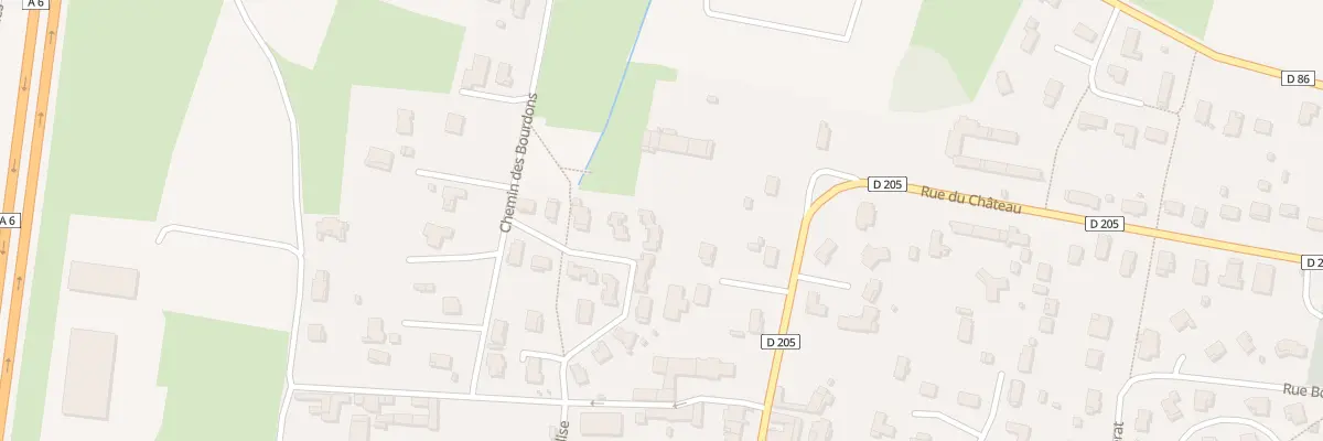 Plan du 124 Rue de la Source à Senozan