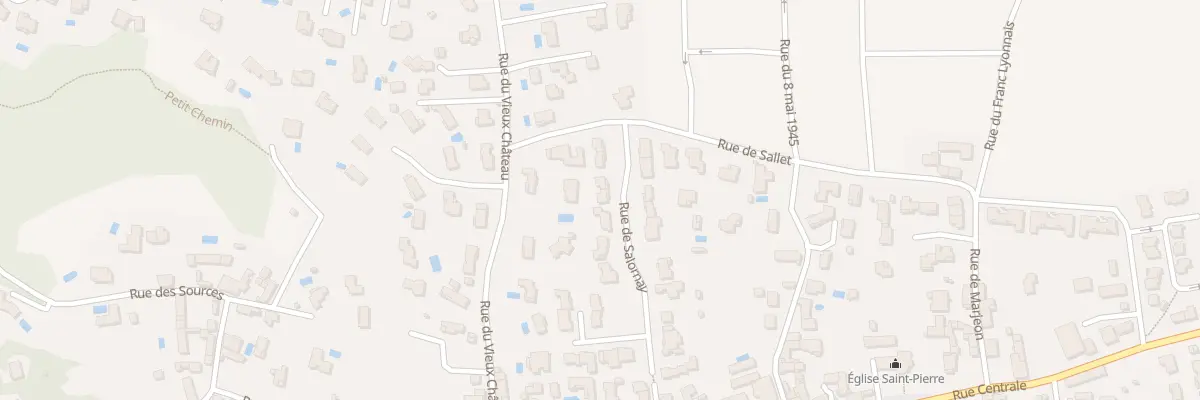 Plan du 187 Rue de Salornay à Montanay