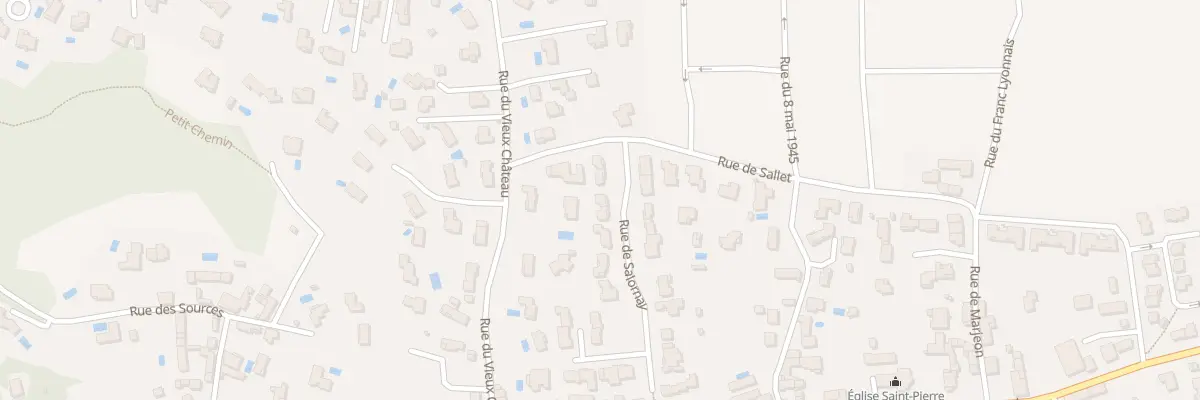 Plan du 193 Rue de Salornay à Montanay