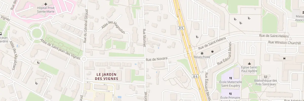 Plan du 90 Rue Morinet à Chalon-sur-Saône