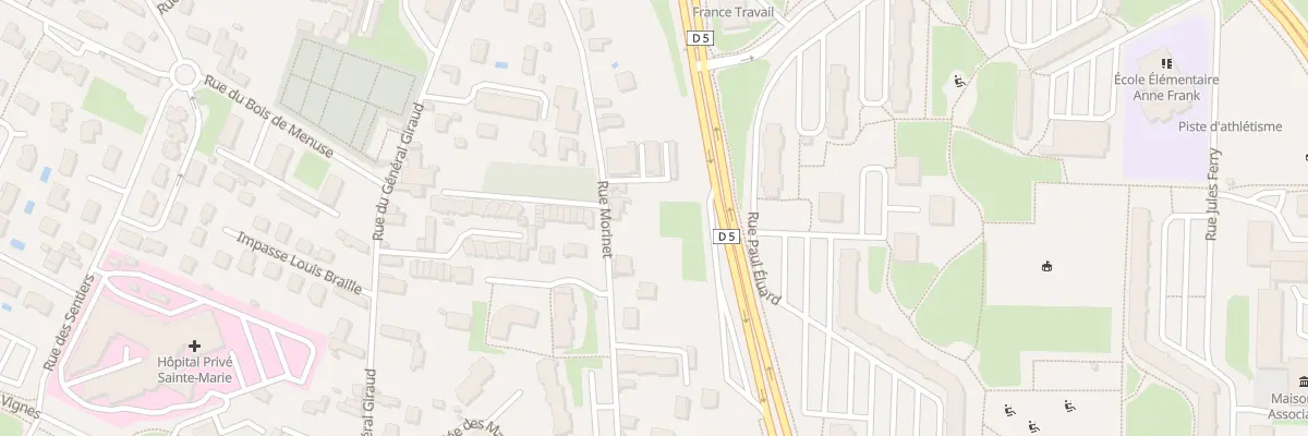 Plan du 112 Rue Morinet à Chalon-sur-Saône