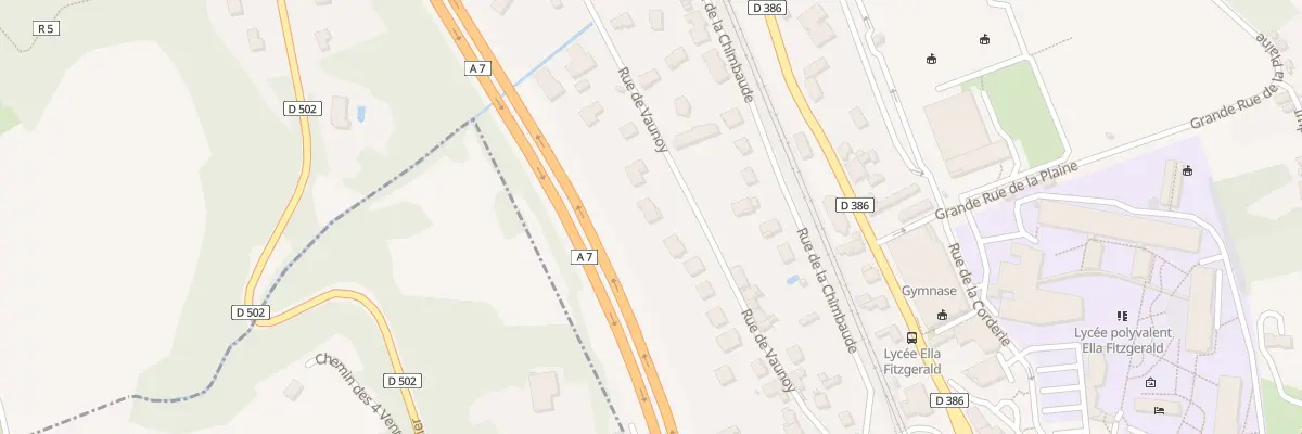 Plan du 23 Rue de Vaunoy à Saint-Romain-en-Gal