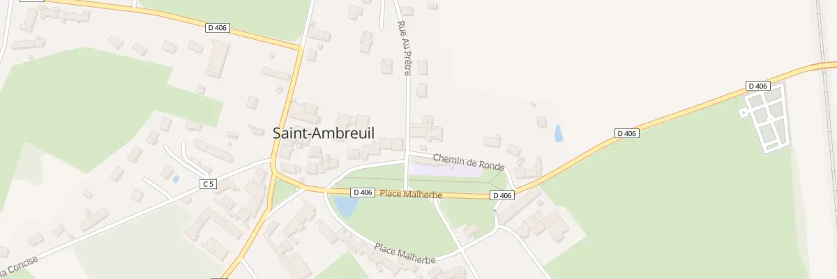 Plan du 20 Rue aux Pretres à Saint-Ambreuil