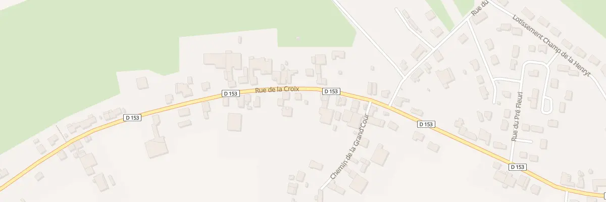 Plan du 29B Rue de la Croix à Voillecomte