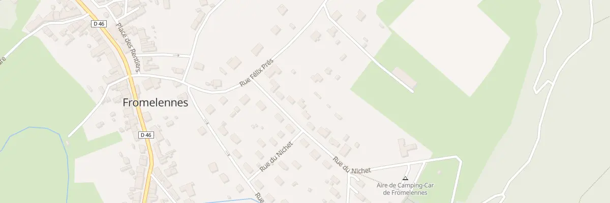 Plan du 8 Rue du Nichet à Fromelennes
