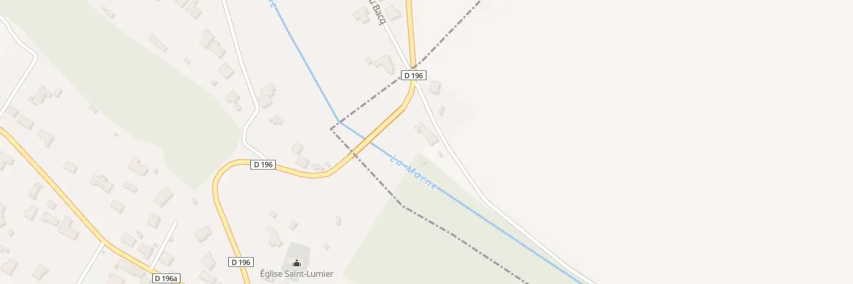 Plan du 9001 En l’Ilot à Hallignicourt