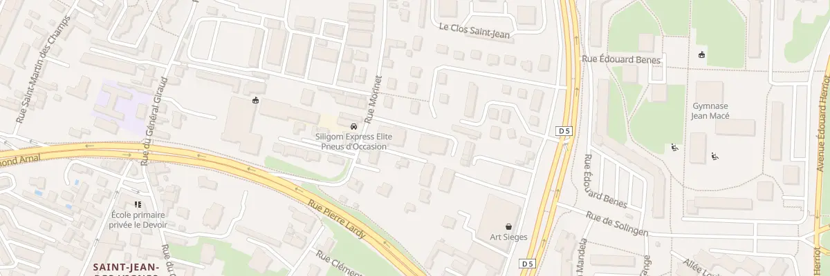 Plan du 50 Rue Morinet à Chalon-sur-Saône