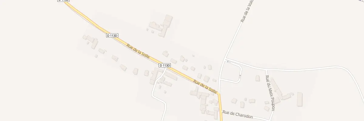 Plan du 25 Rue de la Solle à Montagny-lès-Beaune