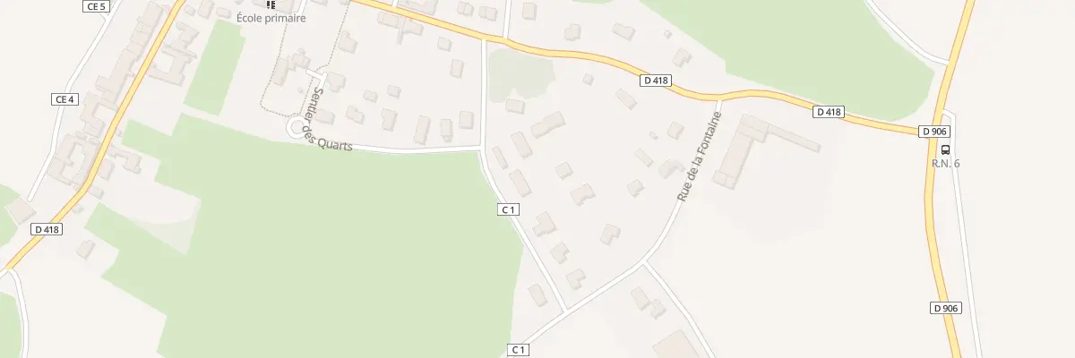 Plan du 7 Rue de la Garne à Beaumont-sur-Grosne