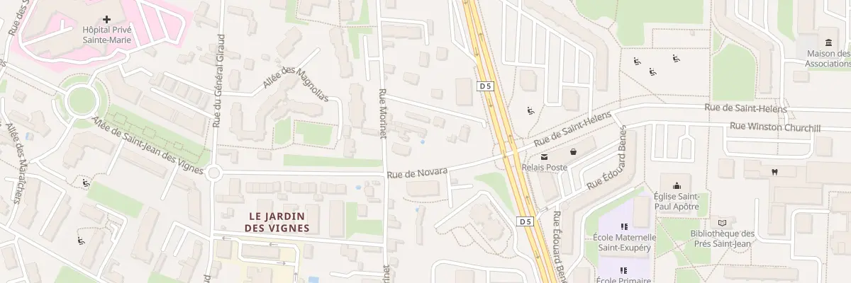 Plan du 92A Rue Morinet à Chalon-sur-Saône