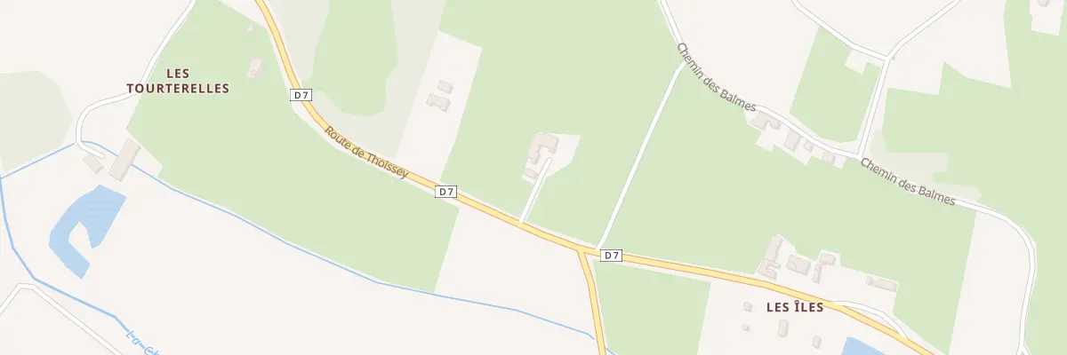 Plan du 5076 Beaumont à Saint-Étienne-sur-Chalaronne