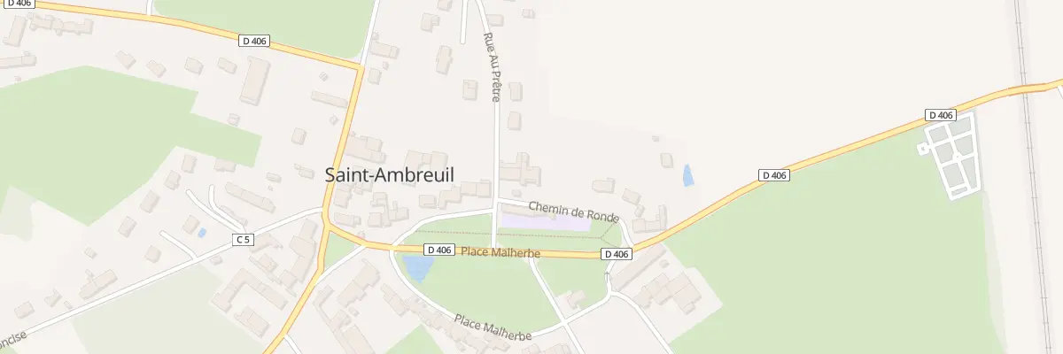 Plan du 17 Che de Ronde à Saint-Ambreuil
