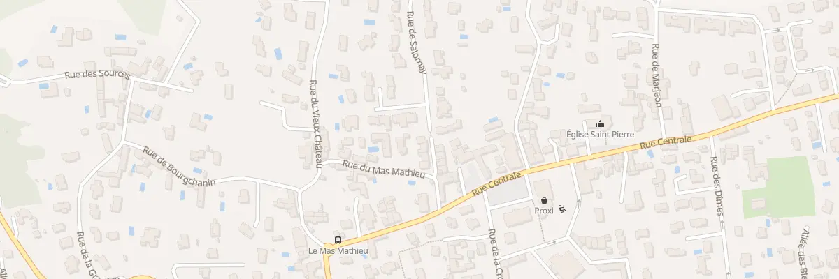 Plan du 29 Rue de Salornay à Montanay
