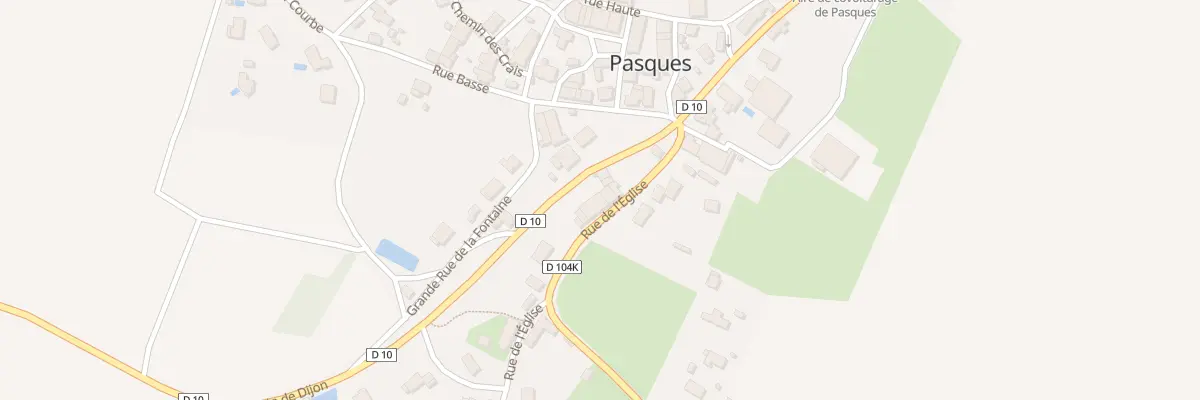 Plan du 6 Rue de l’Eglise à Pasques