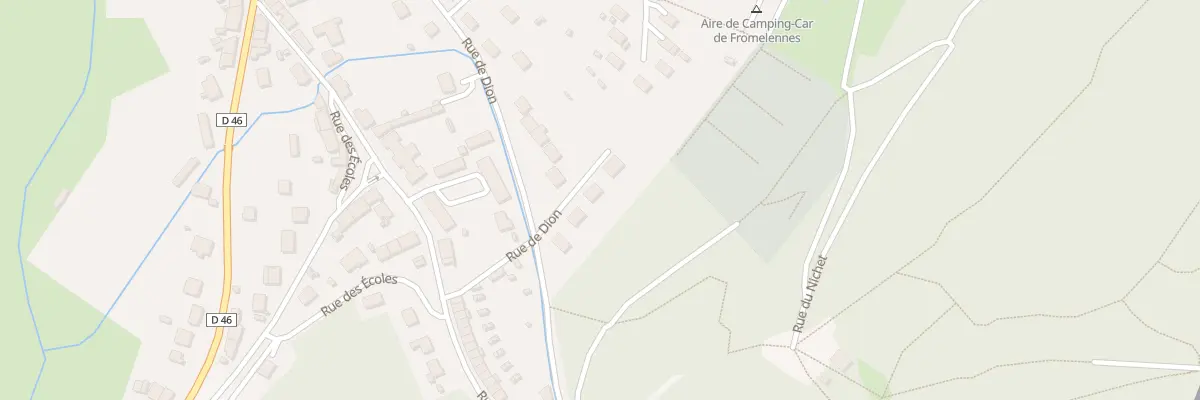 Plan du 5405 Rue de Dion à Fromelennes