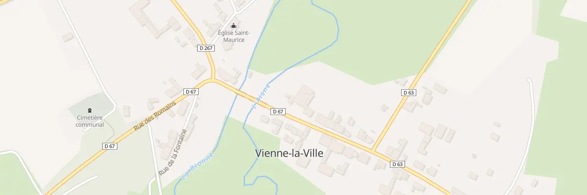 Plan du 5002 Le Village à Vienne-la-Ville