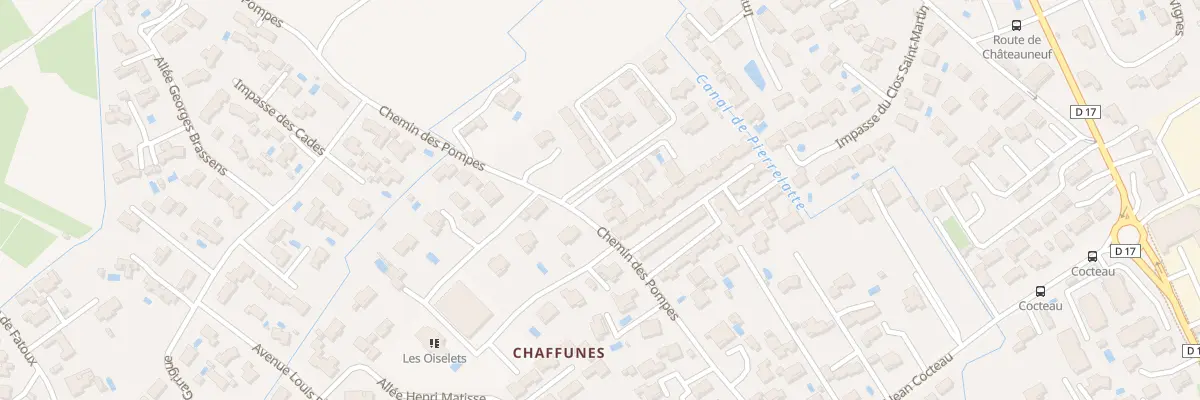 Plan du 842 Che des Pompes à Sorgues