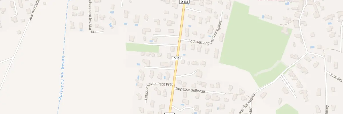 Plan du 28 Rue des Crès à Assieu