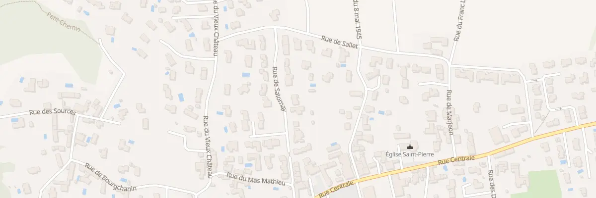 Plan du 124 Rue de Salornay à Montanay