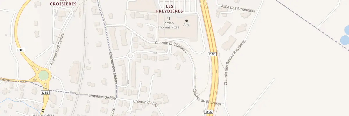 Plan du 935 Che du Ruisseau à Soyons