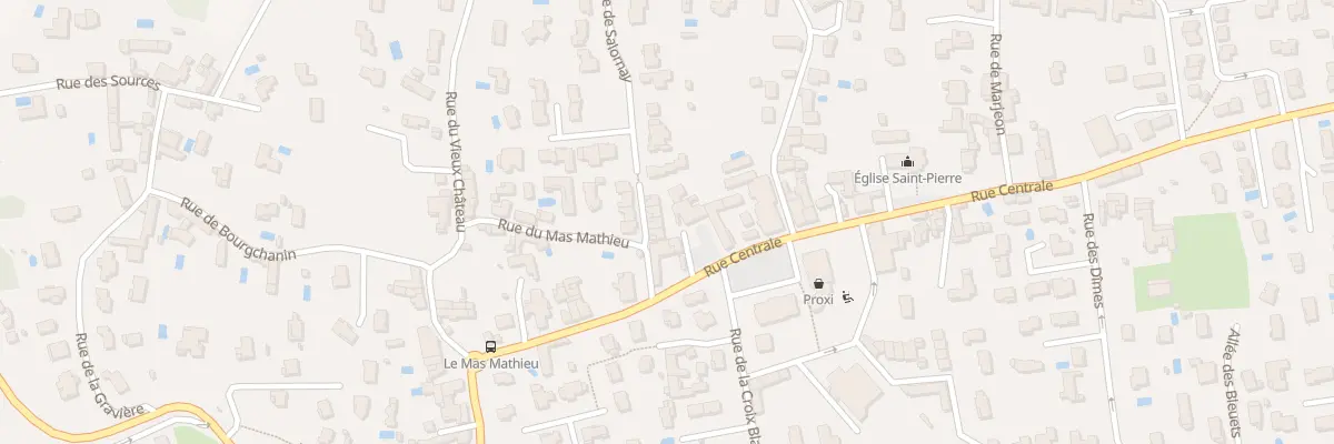 Plan du 14 Rue de Salornay à Montanay