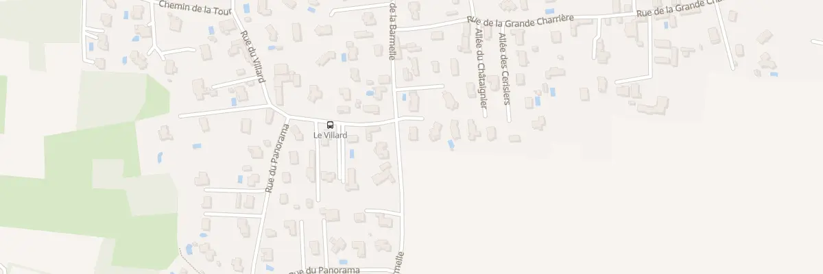 Plan du 501 Rue de la Barmelle à Montanay