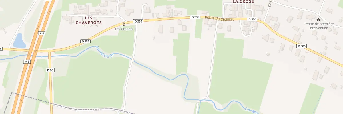 Plan du 263 Rte du Chateau à La Salle