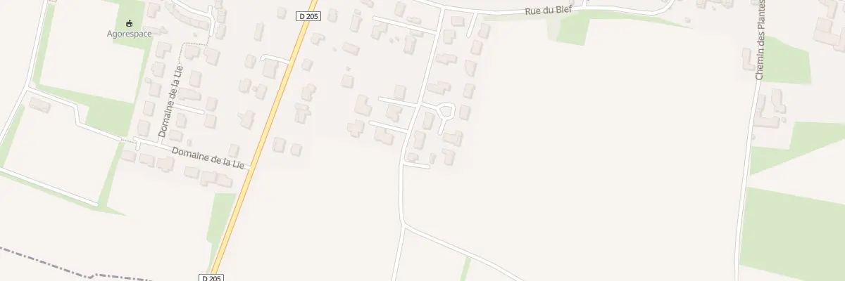 Plan du 137 Che des Perrieres à Senozan