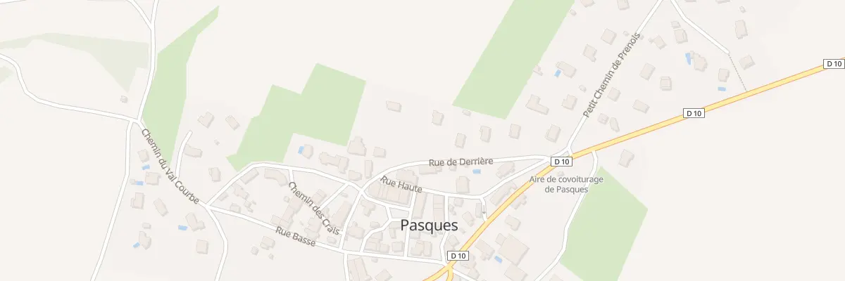 Plan du 8 Rue de Derrière à Pasques
