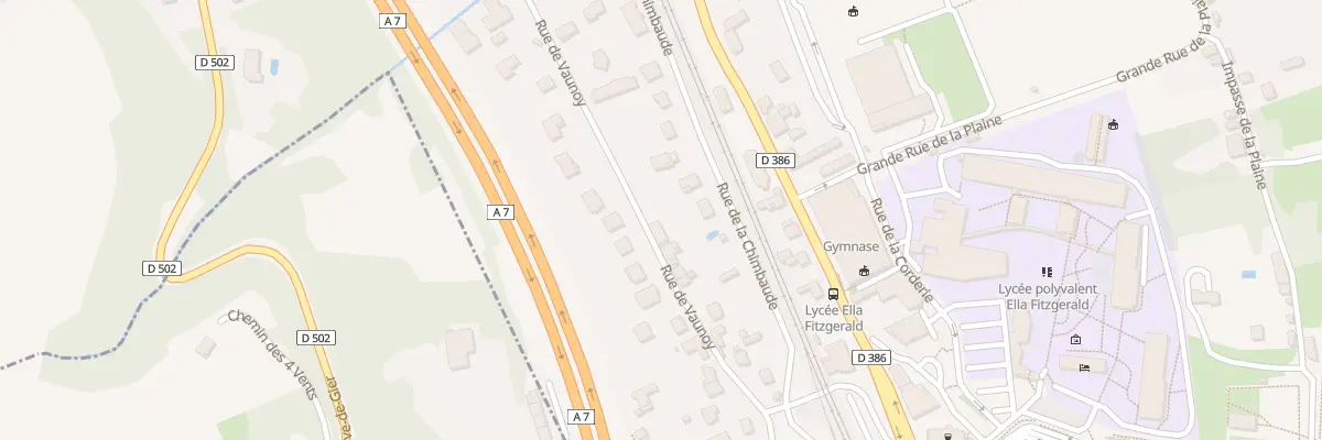 Plan du 10 Rue de Vaunoy à Saint-Romain-en-Gal
