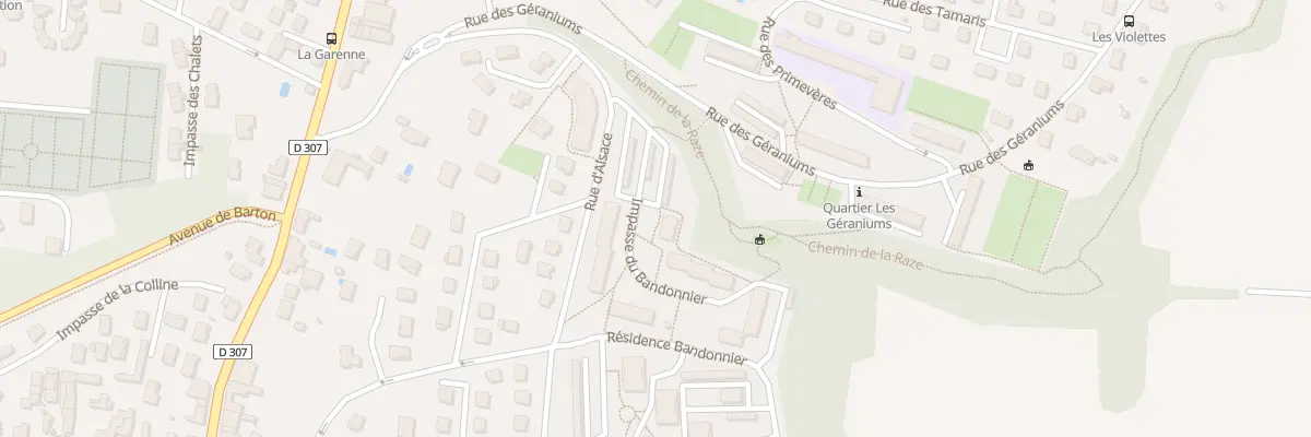 Plan du 3 Rue d’Alsace à Feyzin