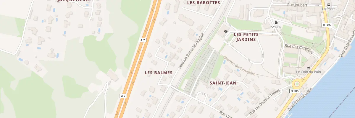 Plan du 342 Av Raoul Nivaggioli à Sainte-Colombe