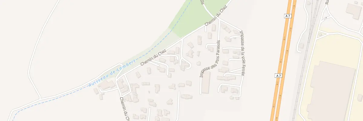 Plan du 5732 Le chez à Étoile-sur-Rhône